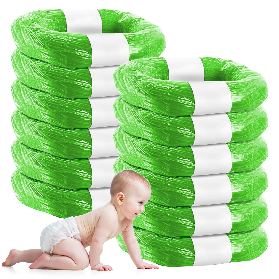 Nachfüllfolie Windeleimer: 12 Stück Baby Nachfüllfolie für Windeleimer Nachfüllfolienringe Nachfüllb