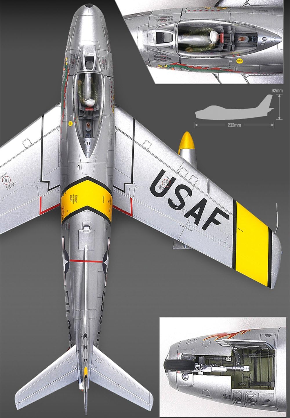 Academy 1:48 - F-86F The Huff (ACA12234)