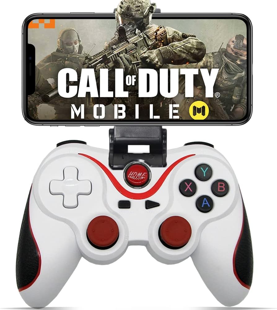 Megadream Android Gamepad Controller, Wireless Key Mapping Gamepad Joystick Perfekt für PUBG & Fotni