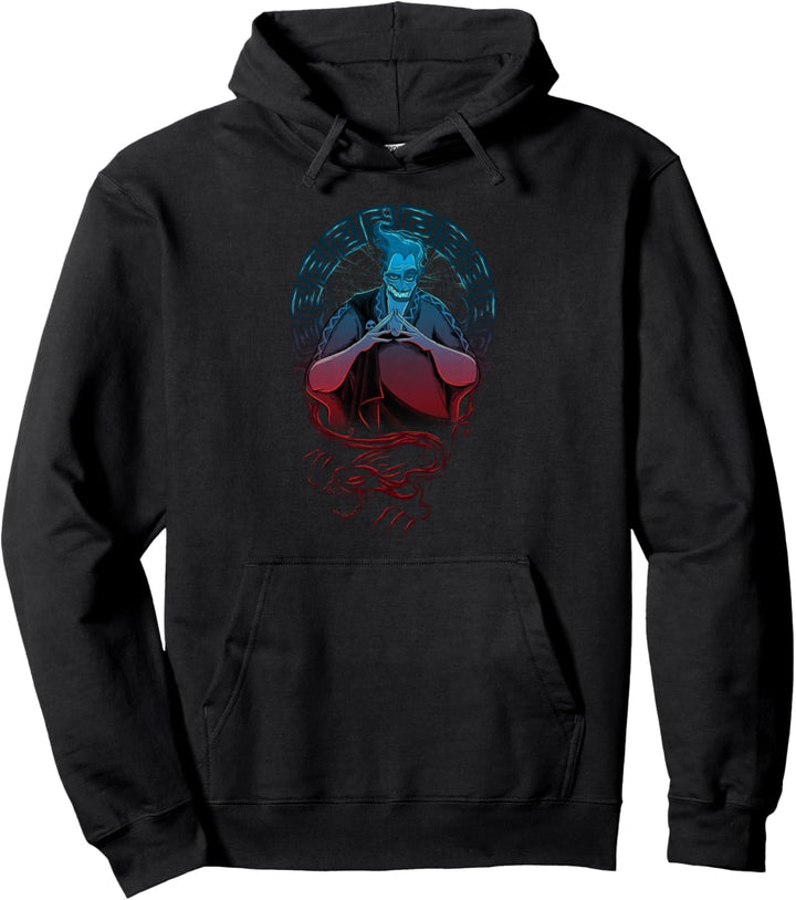 Disney Hercules Hades Geometric Framed Portrait Pullover Hoodie
