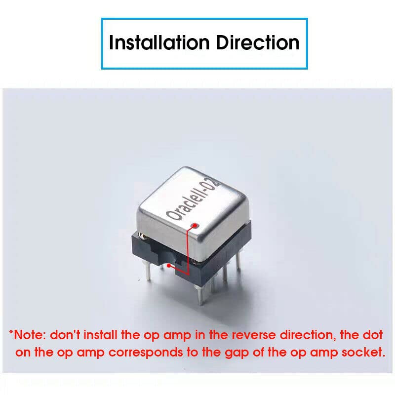 2PCS Discrete Dual Op Amp HiFi Audio operational amplifier Op-amp Module (Dual Op Amp), Dual Op Amp
