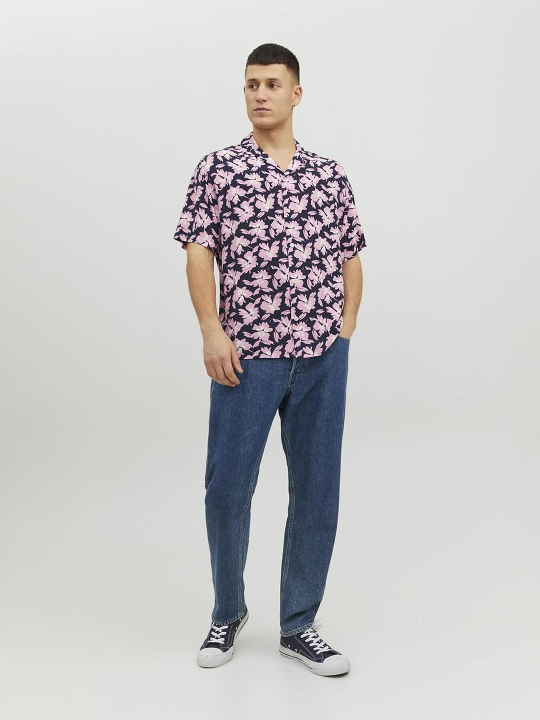 JACK & JONES Hemd Herren S Prism Pink, S Prism Pink