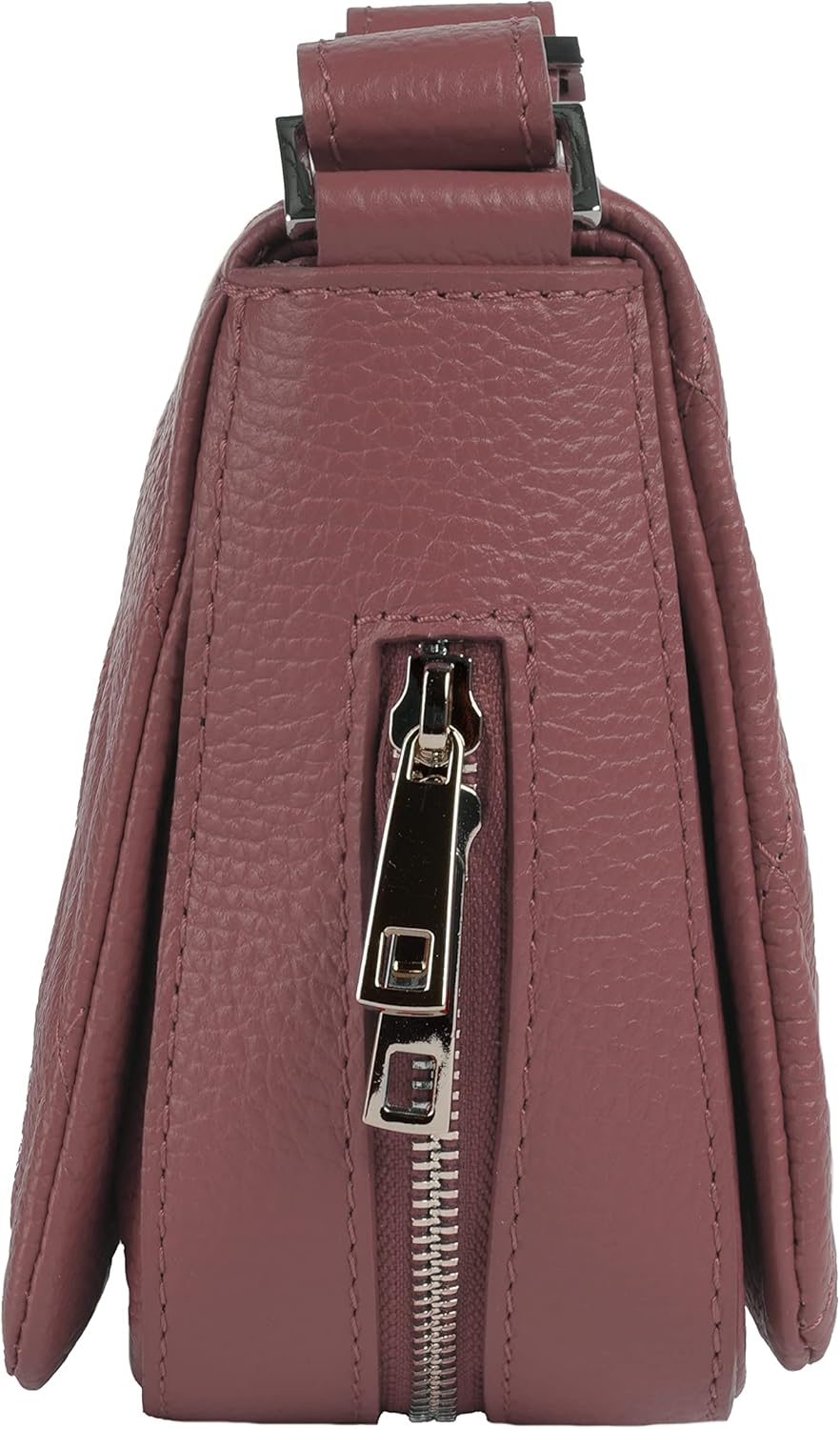 Cluty Umhängetasche Echt Leder Damen - 021375 Alt-rosa, Alt-rosa