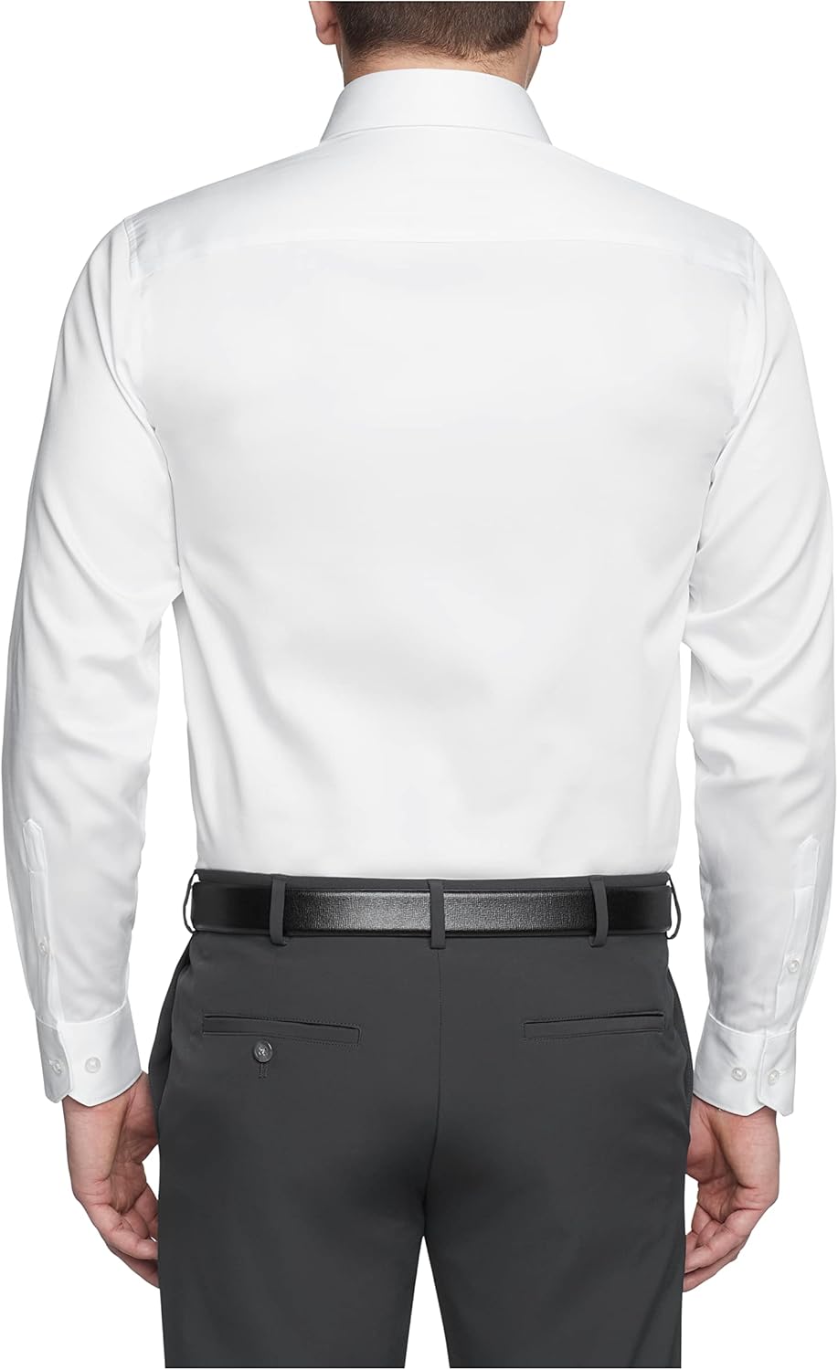Kenneth Cole Herren Dress Shirt Regular Fit Stretch Collar Non Iron Solid Smokinghemd 15 Neck / 32-3