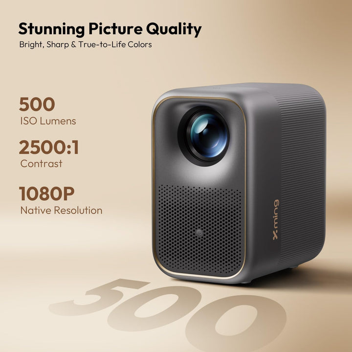 Formovie Xming Page Two Beamer mit Google TV, 1080P, 4K unterstützt, WLAN, Bluetooth, Dolby Audio, M