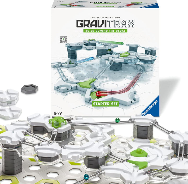 Ravensburger GraviTrax Starter-Set 22410 - GraviTrax Starterset für Deine Kugelbahn & GraviTrax Elem
