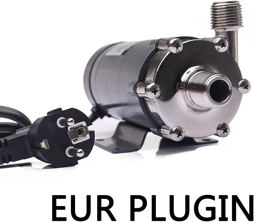 Haushalt Braupumpe, MP-15RM Magnetische Bierpumpe, Edelstahl 304 Lebensmittelqualität, Hohe Temperat