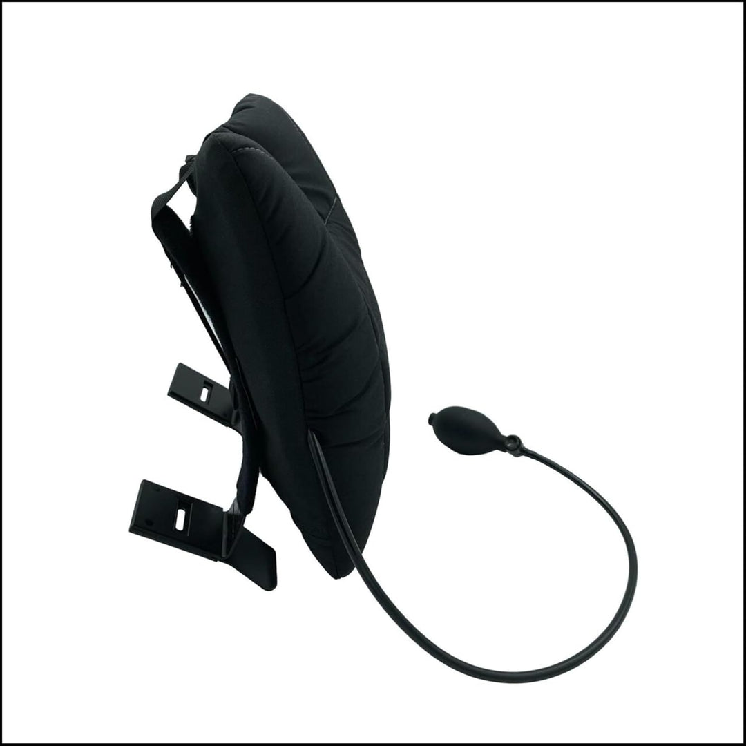 Sitback Air Universales Rückenstützkissen, aufblasbar, für Autositze, Bürostühle, Sofa, (Stoff schwa