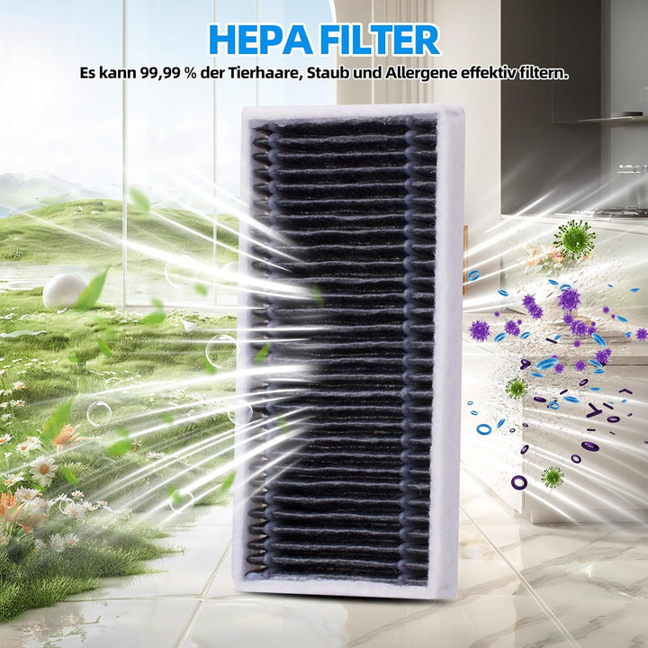 21 Stück Zubehörset für ECOVACS DEEBOT T80 Omni Saugroboter, Ersatzteile Zubehör 2 Anti Tangle Haupt