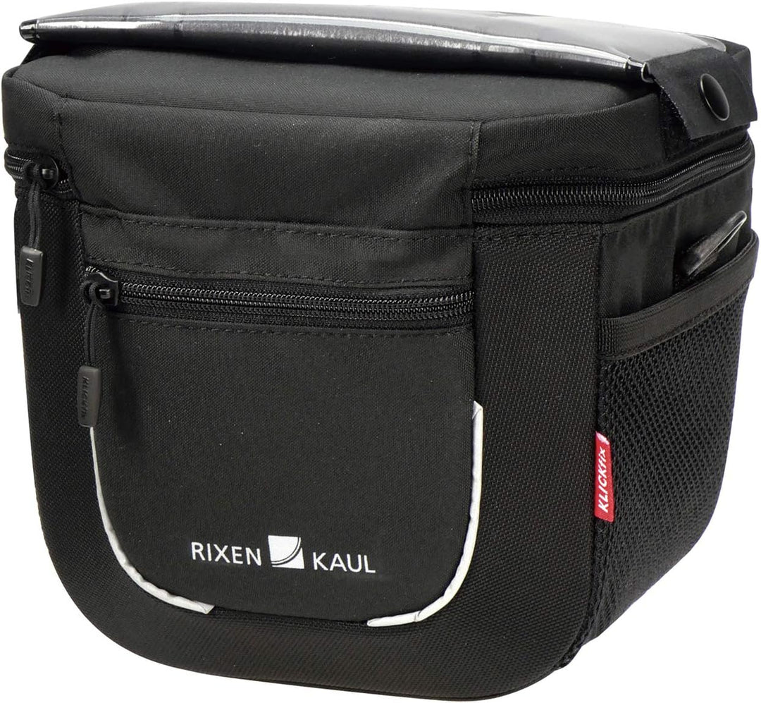 KlickFix Aventour Compact Stuurtas, Black, 3 Liter