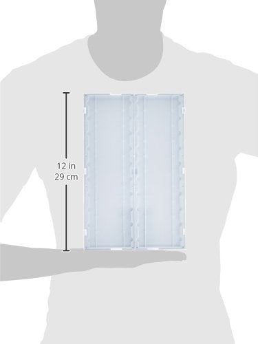 neoLab Polystyrol Objektträger-Mappen, Weiss, 295mm x 192mm x 11mm