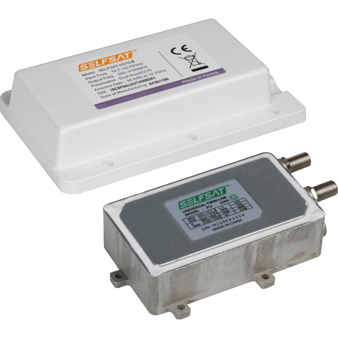 Selfsat LDU2 - Twin LNB für H21 Antennen