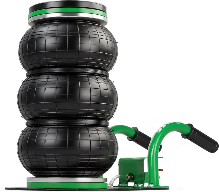 Pneumatischer Wagenheber 3,5T - Druckluft Wagenheber 130-430 mm - Kompakter Air Jack mit kurzem Grif