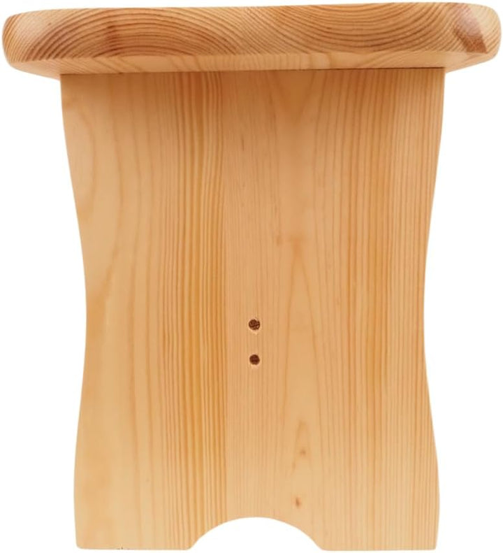 Kiefernholz Hocker lackiert Stabiler universeller Holztritt Robuster