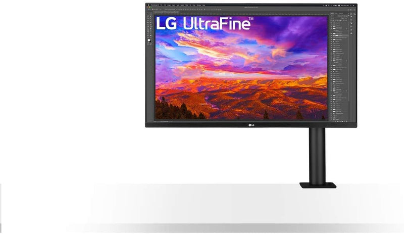 LG 32UN88A 80 cm (31,5 Zoll) Ultra HD 4K Ergo Monitor (IPS-Panel, HDR10, ergonomischer Standfuss), s