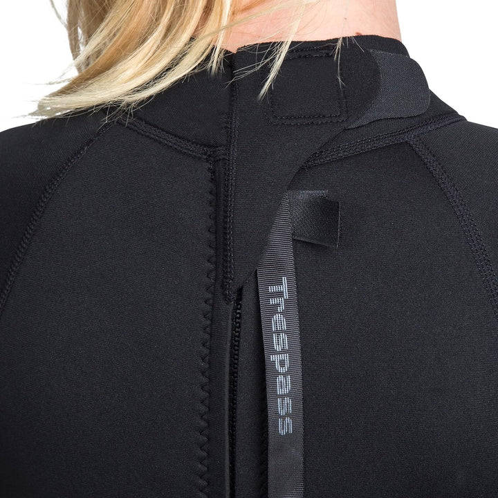 Trespass scubadive Damen Kurz Neoprenanzug M Schwarz, M Schwarz