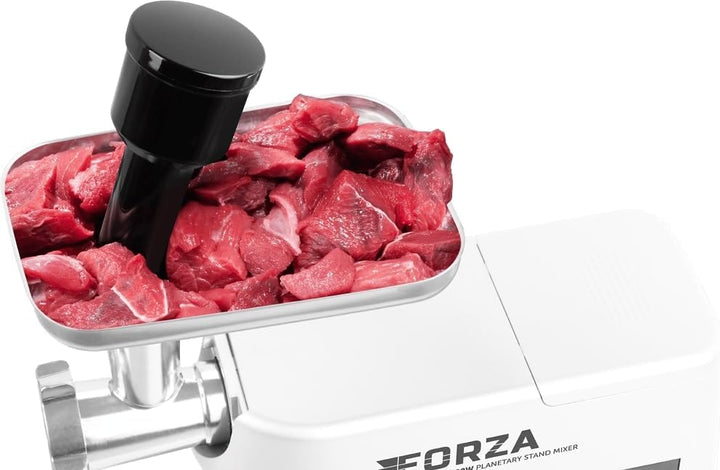 ECG FORZA 5500 Giorno Bianco Küchenmaschine 1500W Touch Display Edelstahl/Weiss