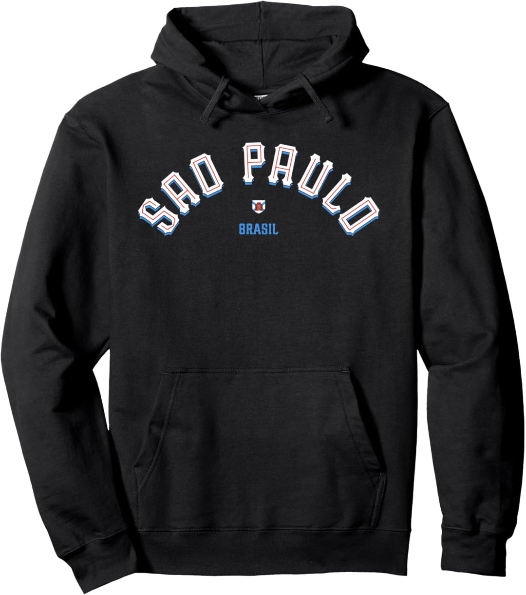 Sao Paulo Brasil - Brasilien Südamerika Reisen Visit Retro Pullover Hoodie