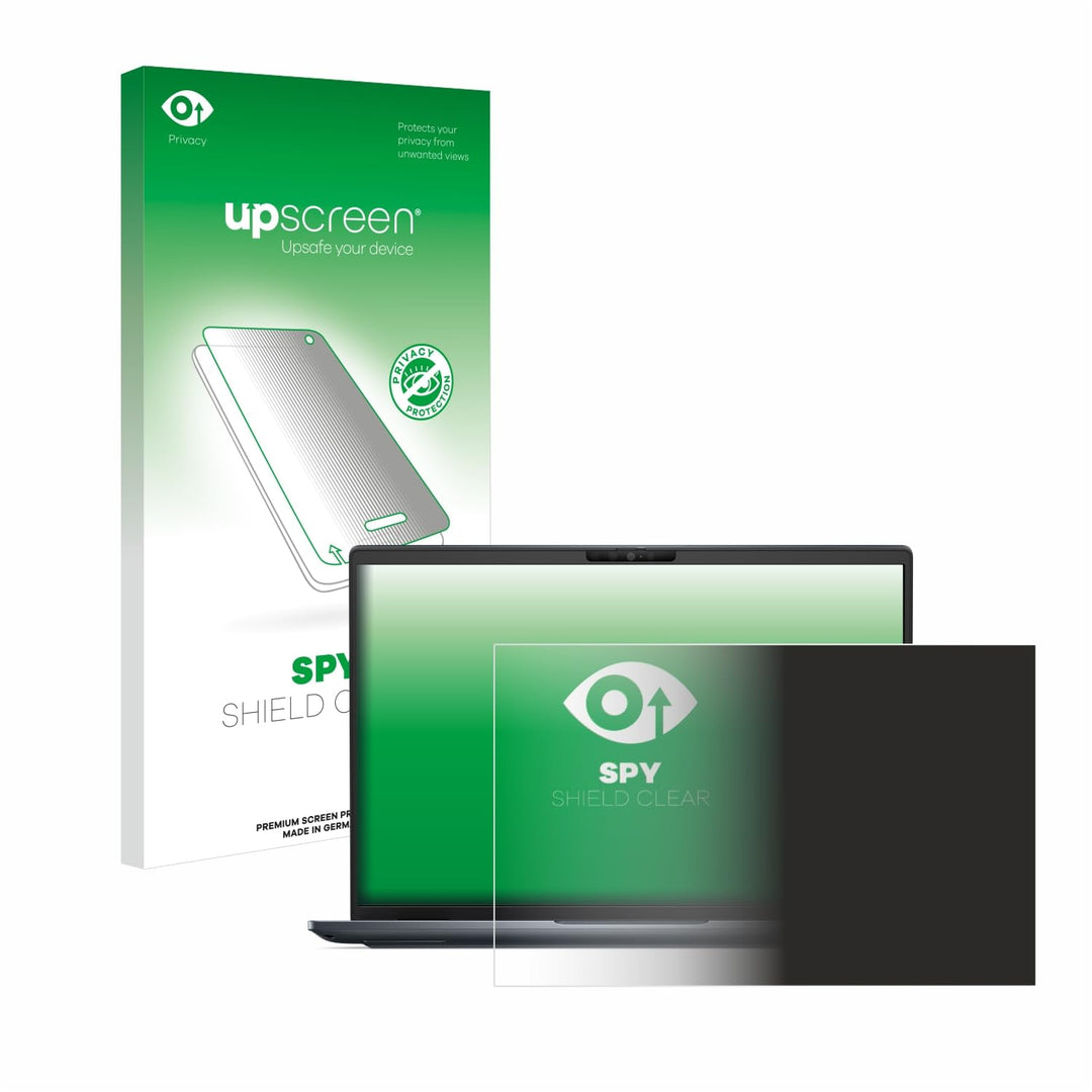 upscreen Anti-Spy Blickschutzfolie für Dell Latitude 7450 Laptop Made in Germany, Privacy Screen Dis