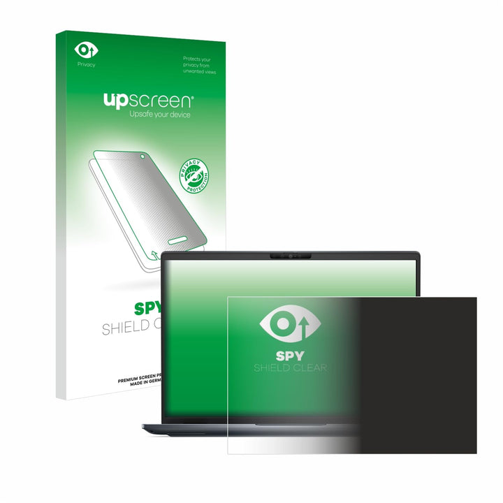 upscreen Anti-Spy Blickschutzfolie für Dell Latitude 7450 Laptop Made in Germany, Privacy Screen Dis