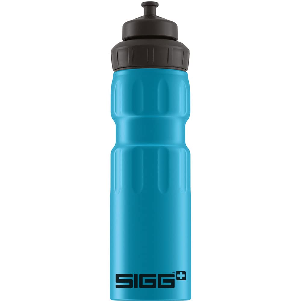 SIGG - Alu Sport Trinkflasche - WMB Sports - Mit 3-Stufen-Sportverschluss - Klimaneutral Zertifizier