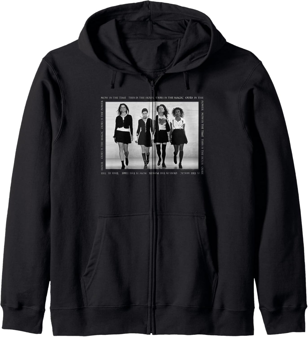 The Craft Jetzt ist der Time Square Text Kapuzenjacke