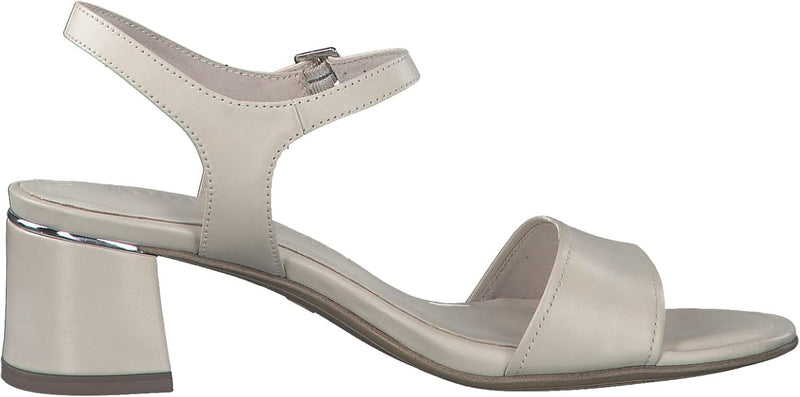 Tamaris Damen Sandaletten, Frauen Sandalen,TOUCHit-Fussbett 38 EU Beige Ivory, 38 EU Beige Ivory