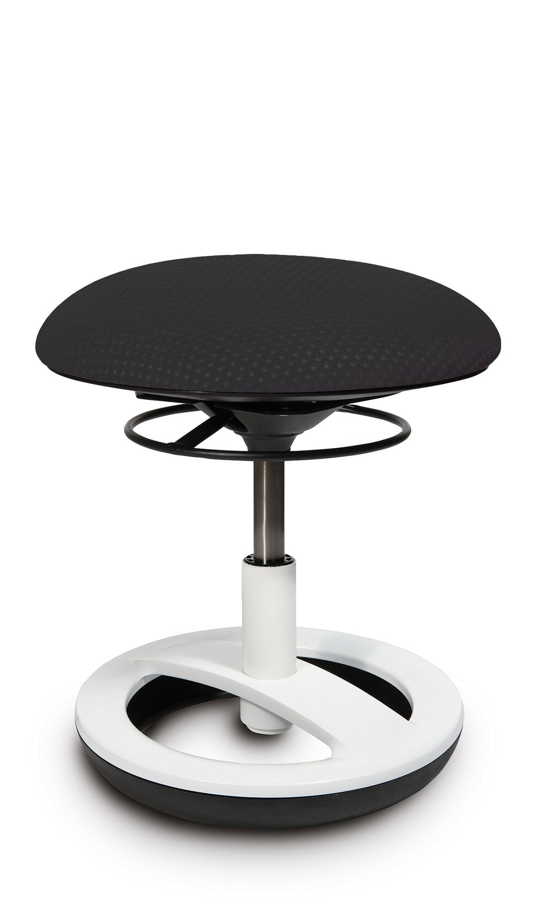 Topstar Sitzhocker, Aluminium, Schwarz, Schwarz
