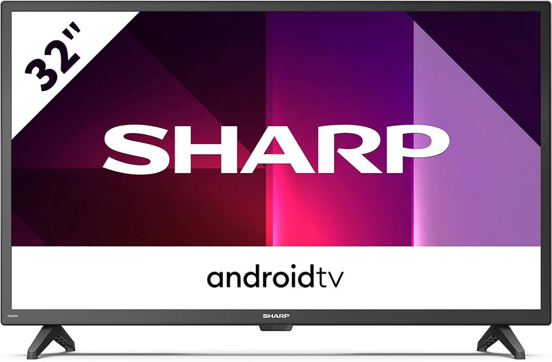 SHARP 32FI6EA Android TV 81 cm (32 Zoll) HD Ready LED Fernseher (Google Assistant) [Energieklasse E]