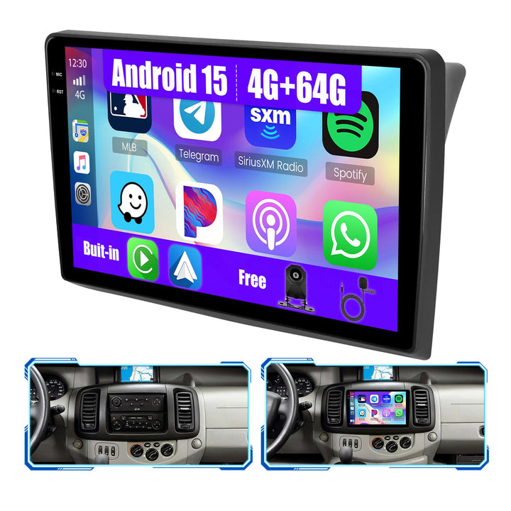 [4G+64G]Inefala Android 15 Autoradio für Renault Trafic 2001-2010/Opel Vivaro 2006-2010/Nissan Prima