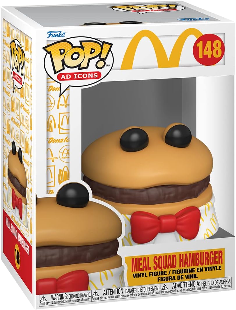 Funko Pop! Ad Icons: McDonalds - Hamburger - McDonald's - Vinyl-Sammelfigur - Geschenkidee - Offizie