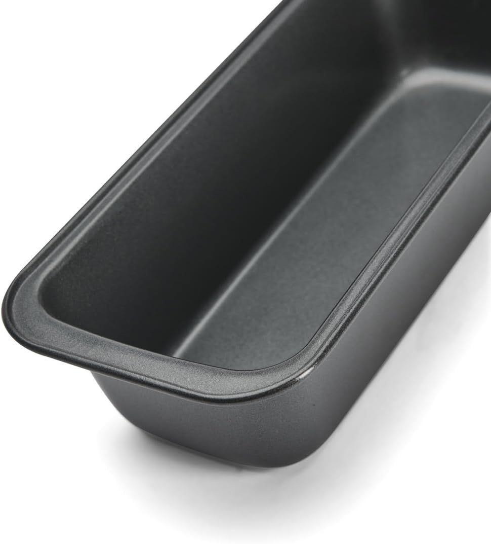 de Buyer - Kuchenform aus antihaftbeschichtetem Stahl - 26 x 10 x 6,3 cm - 4715.26, Grau, 26 x 10 x
