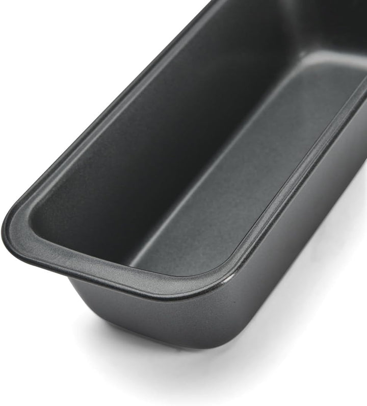 de Buyer - Kuchenform aus antihaftbeschichtetem Stahl - 26 x 10 x 6,3 cm - 4715.26, Grau, 26 x 10 x