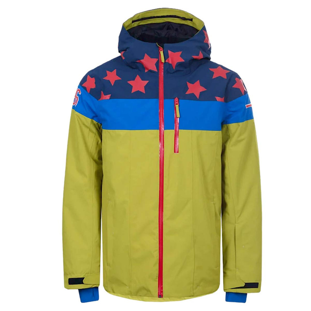 ICEPEAK Centertown Herren Jacke Skijacke Winterjacke 48 grün-blau, 48 grün-blau