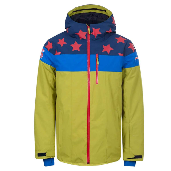ICEPEAK Centertown Herren Jacke Skijacke Winterjacke 48 grün-blau, 48 grün-blau