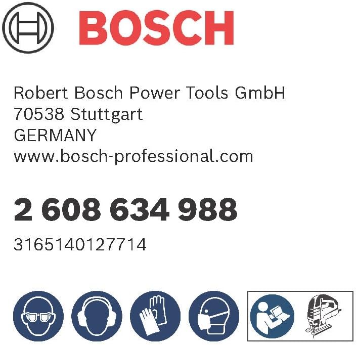Bosch Professional 25 x Stichsägeblatt T 101 BF Clean for Hard Wood (für hartes Holz, gerader Schnit