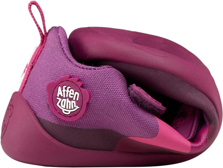 Affenzahn Barfussschuh Baumwolle Lucky Klettverschluss Vegan rutschfest Flexibel Reflektierend für d