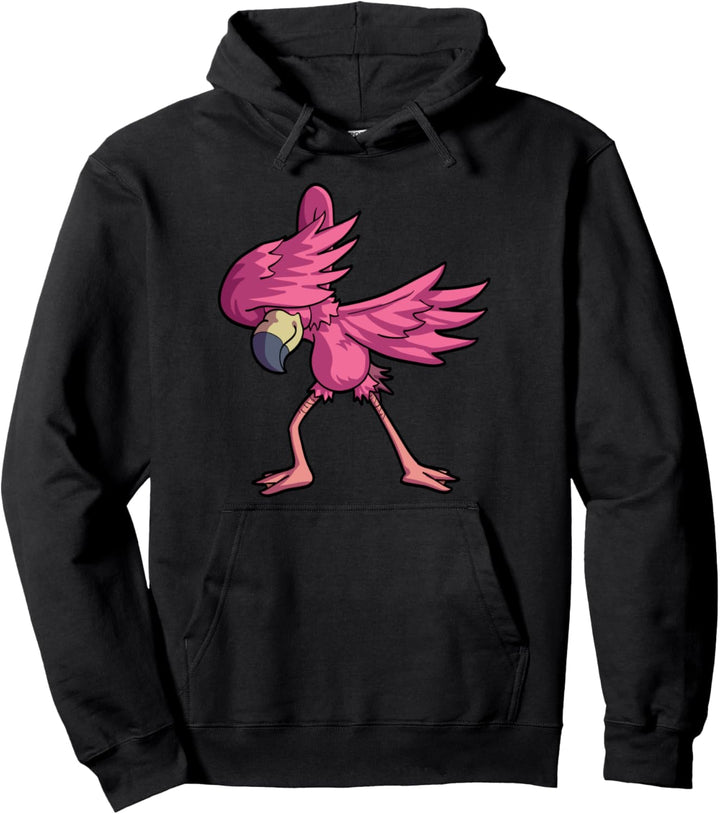 Dabbing Flamingo Nette rosa Flamingos Lustiger Dab Dance Pullover Hoodie