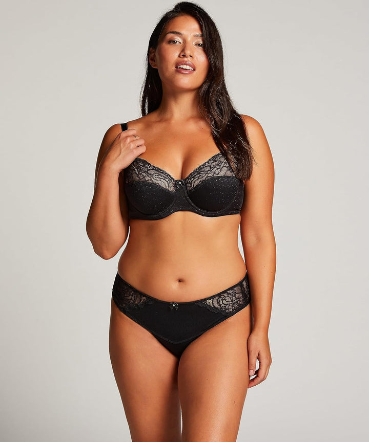 Hunkemöller Unwattierter Bügel-BH Sophie 90H Schwarz, 90H Caviar