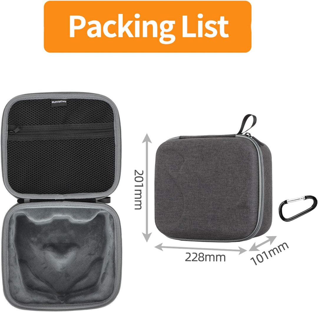 ZJRXM Tasche für DJI Goggles N3, Tragbare Aufbewahrungs Tasche, Tragbare Schutztasche für DJI Goggle