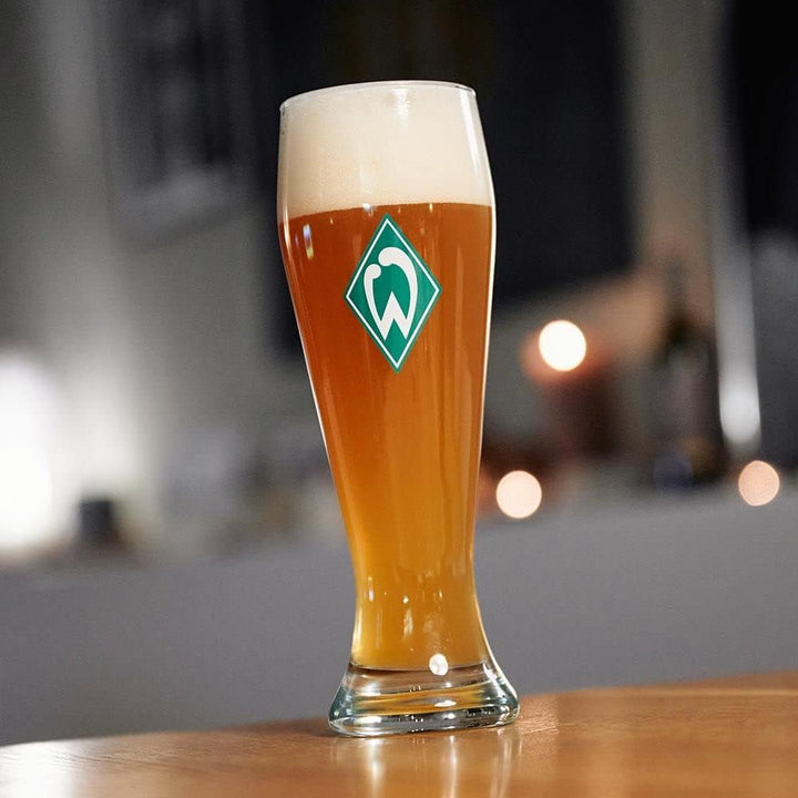 SV Werder Bremen Weizenbierglas Bierglas Glas Gläser ** Werder **