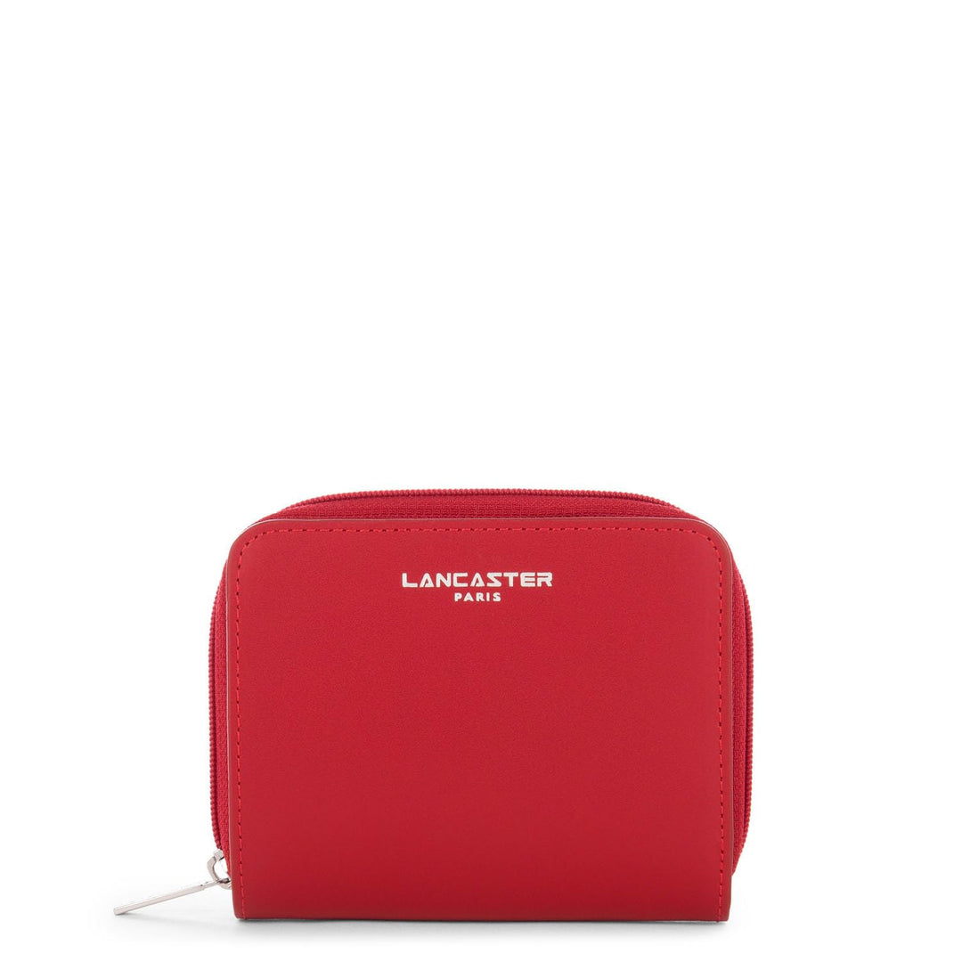 Lancaster Smooth, Unisex-Erwachsene Reisezubehör- Brieftasche, Rouge,