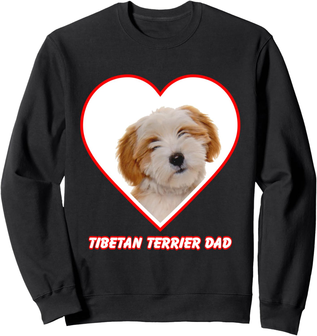 Tibetan terrier Dog Dad Sweatshirt