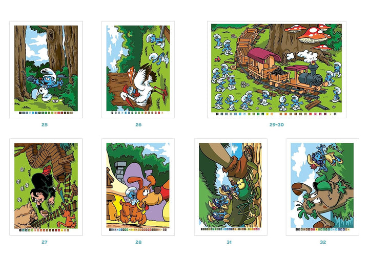 Coloriages mystères - Schtroumpfs, Taschenbuch