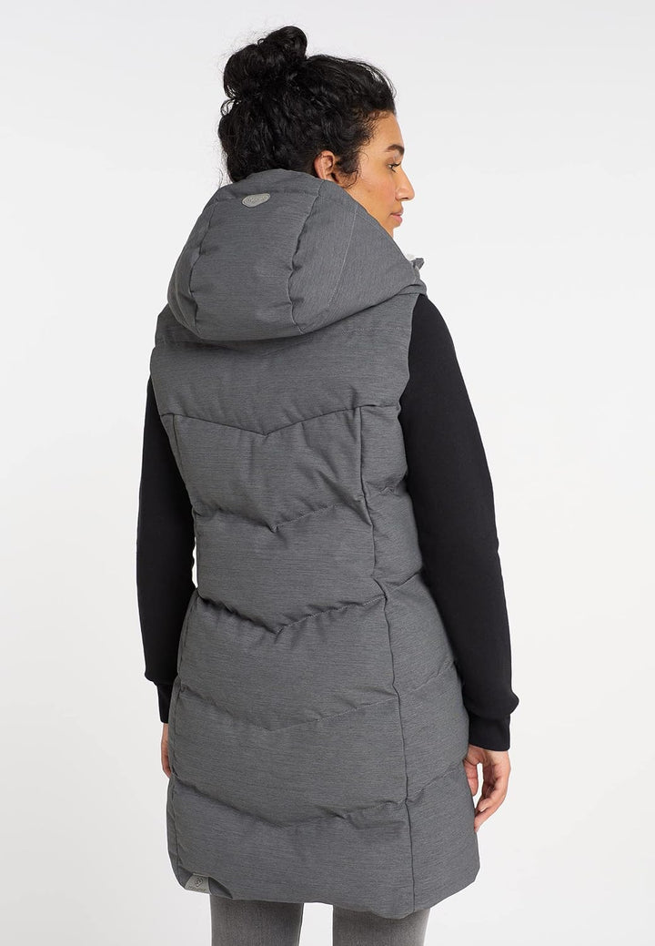 Ragwear PAVLA VEST S Grau, S Grau