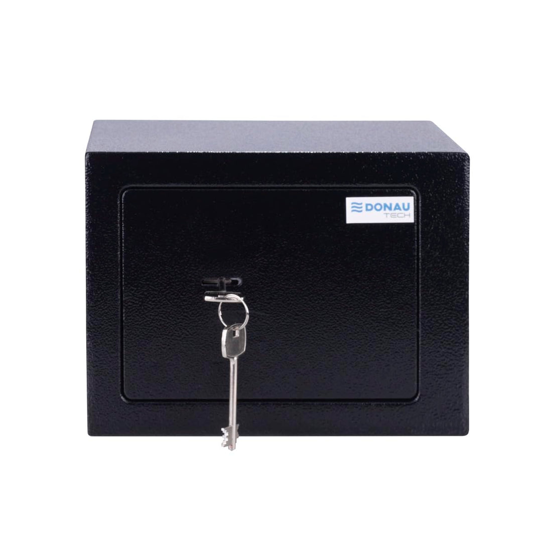 DONAU TECH Tresor Möbeltresor 4,6 L / 23 x 17 x 17 cm/Manuell Safe Möbeltresor/Safe Geldschrank Bode