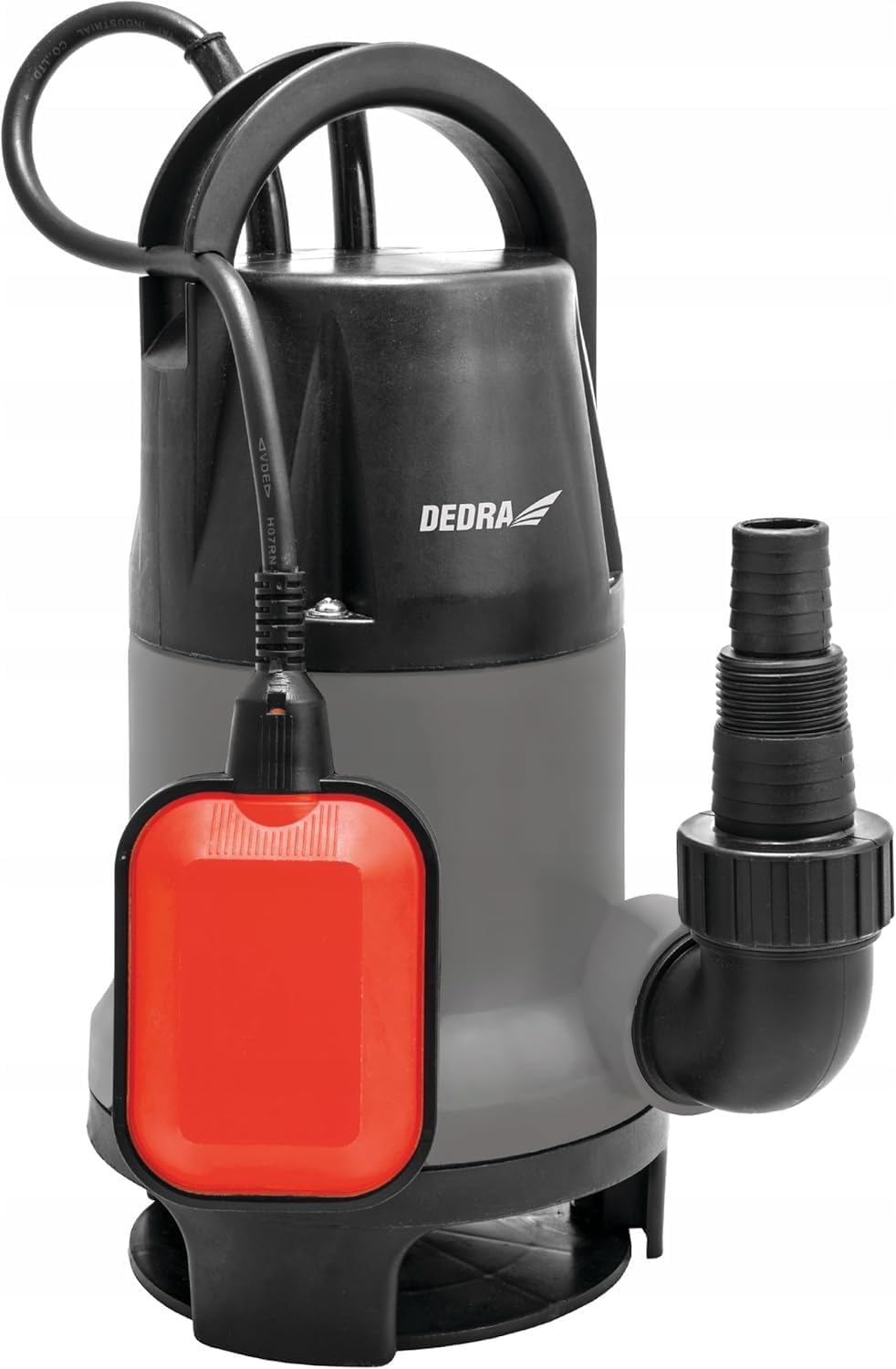 DEDRA Tauchpumpe für sauberes und verschmutztes Wasser Garden stark 900W, Turbine für 14500/min Volu
