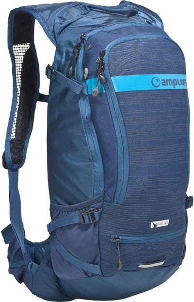 AmpliFi Trail 12 Fahrrad Rucksack blau