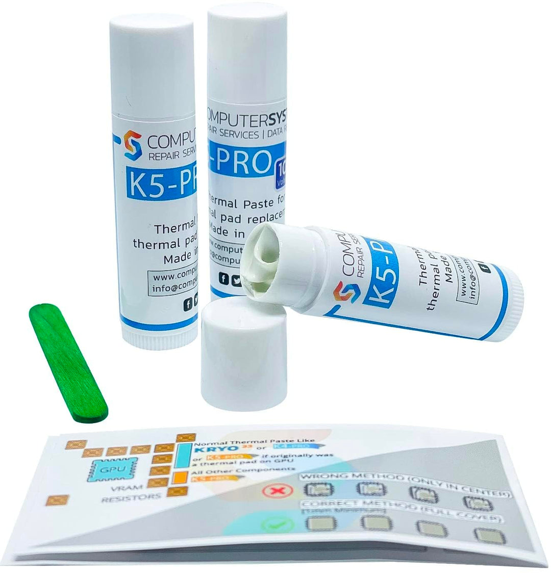 K5 PRO Visco-Wärmeleitpaste für Wärmeleitpad 30g (Apple iMac, Sony PS4 & PS3, XBOX, Acer Aspire etc.