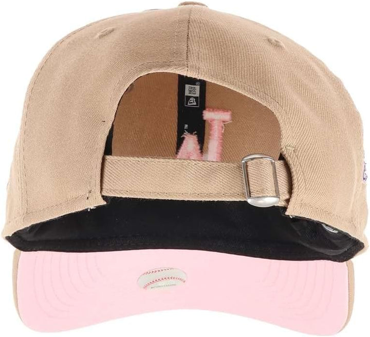 New Era 9Twenty Cap MLB Basecap Baseball Verstellbar Kappe 920-Dodgers-Camel#30896 Einheitsgrösse, 9